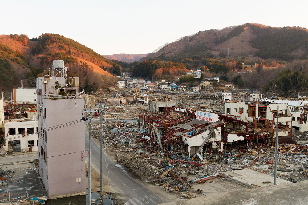 Onagawa Town Fixed-point Observation Photos